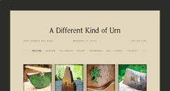 Desktop Screenshot of differentcremationurn.com